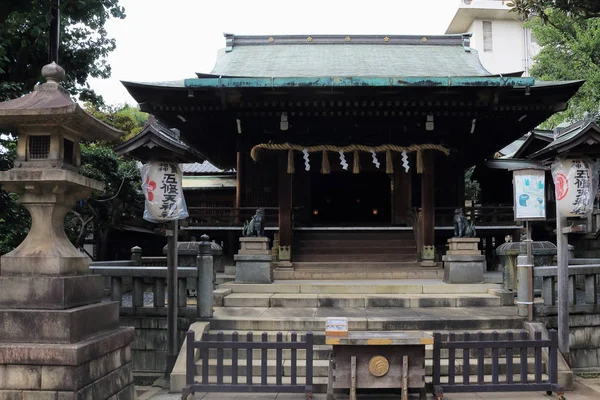 东京, 日本-2017年9月30日: Gojouten 神社在上野 P — 图库照片